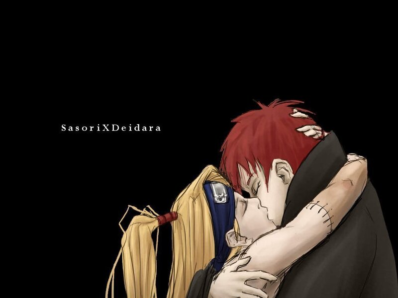 Two Characters Hugging — Black, Intimate