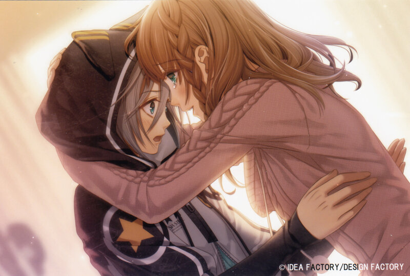 Two Characters Hugging — Brown, Dramatic, Anime