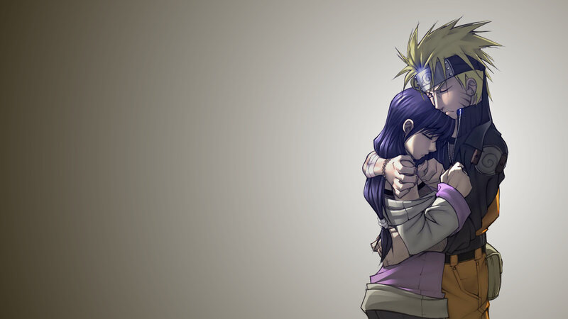 Two Characters Hugging — Gray