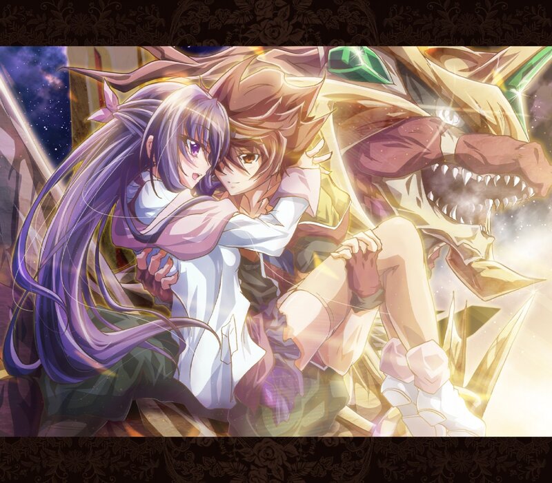 Two Characters Hugging — Purple