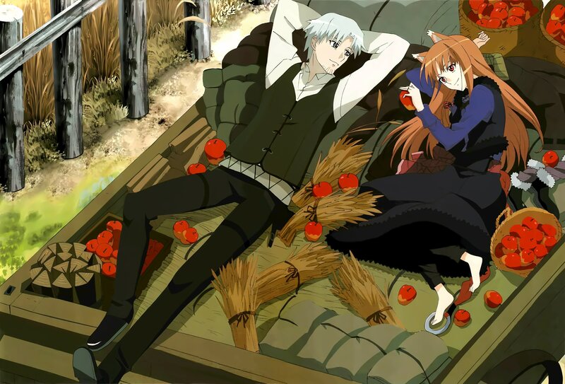 Two Characters in a Cart