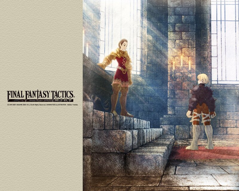 Two Characters in a Castle — Gray