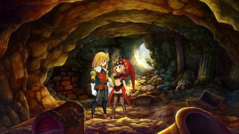Two Characters in a Cave — Brown, Adventurous