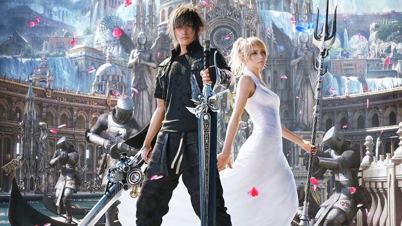 Two Characters in a City — White