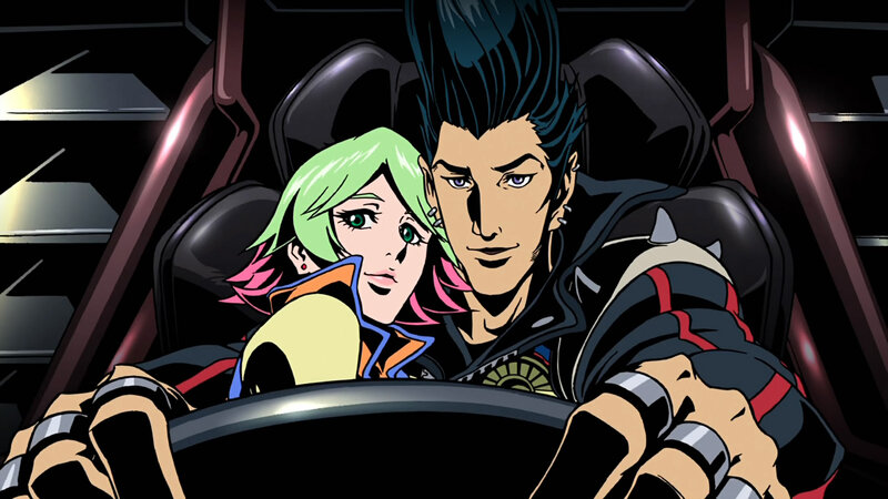 Two Characters in a Cockpit — Black