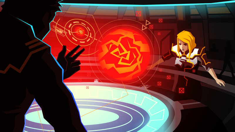 Two Characters in a Control Room