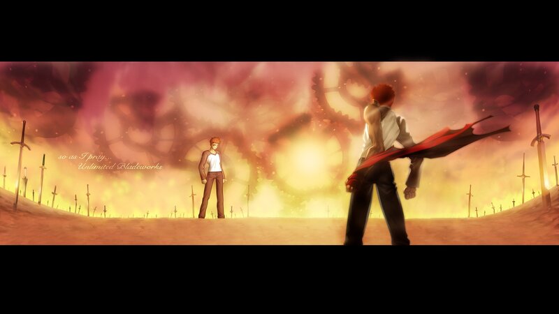 Two Characters in a Desert