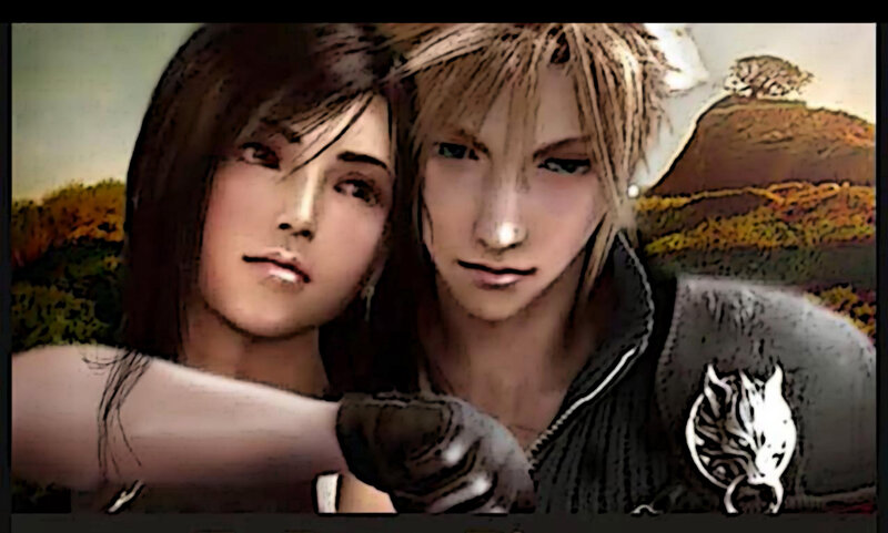 Two Characters in a Field — Brown, Dramatic