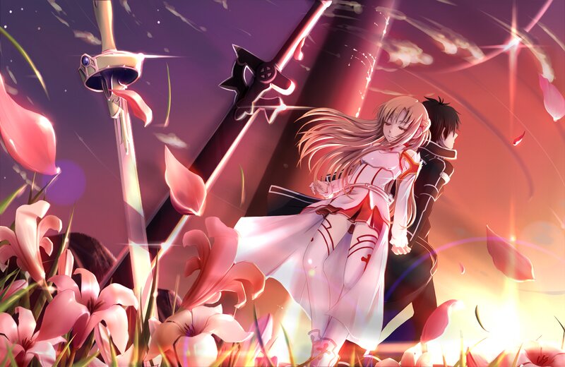 Two Characters in a Field — Pink
