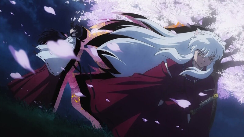 Two Characters in a Field — Purple, Dramatic