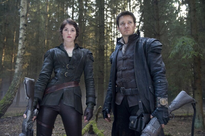 two characters in a forest