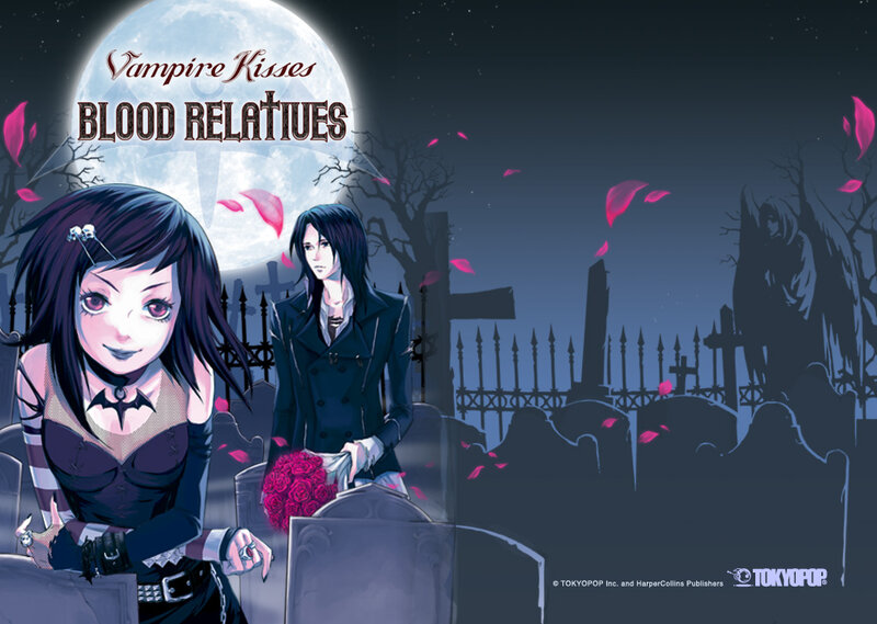 Two Characters in a Graveyard — Purple