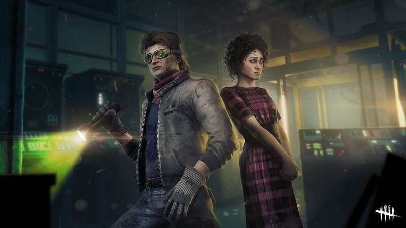 Two Characters in a Lab — Black