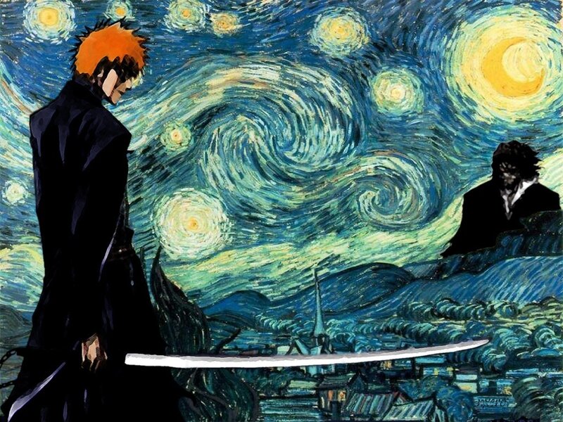 Two Characters in a Painting