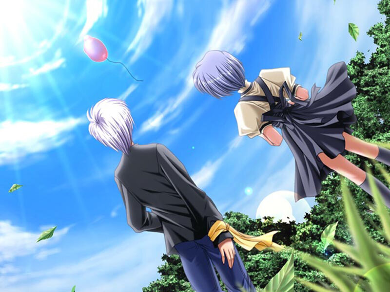 Two Characters in a Park