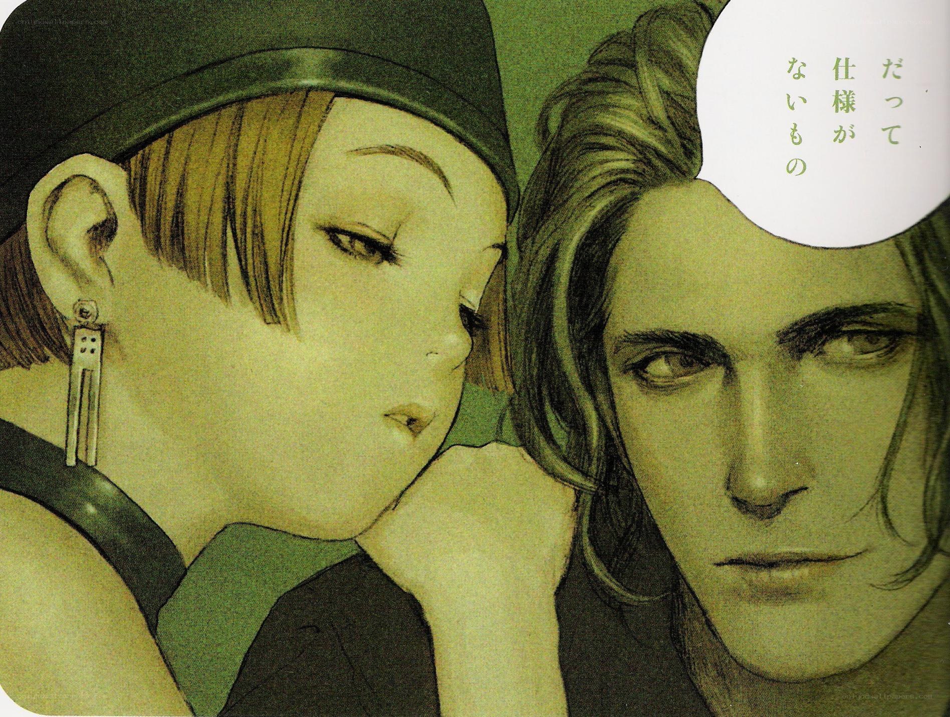 Two characters in a quiet moment