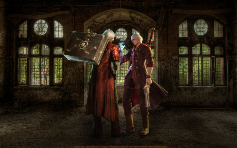 Two Characters in a Ruin
