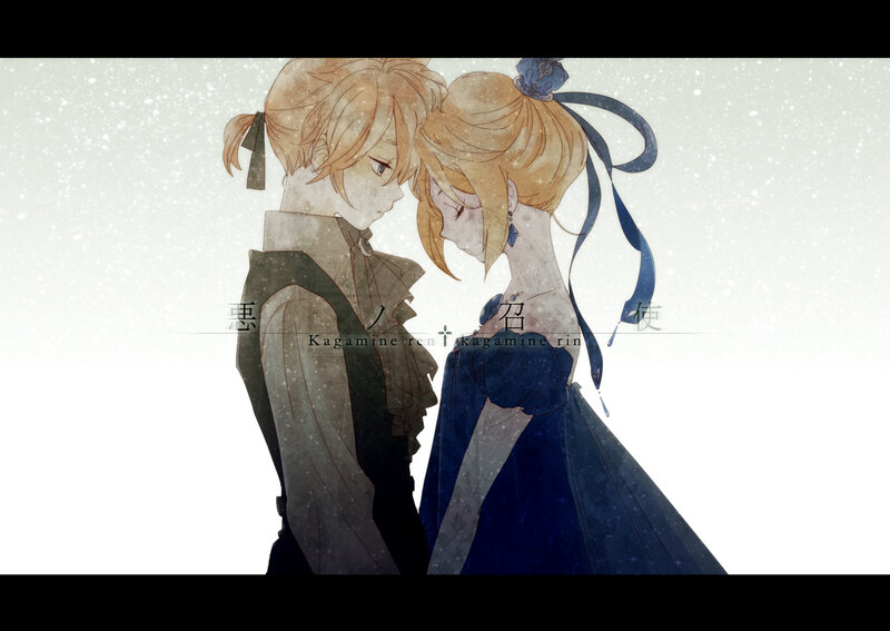 Two characters in a snowy scene