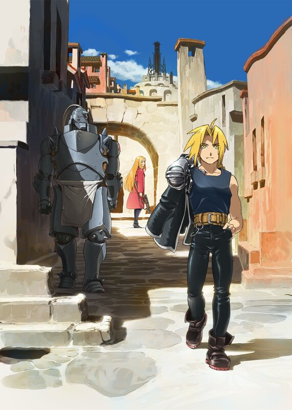 Two Characters in a Town — Blue, Dramatic