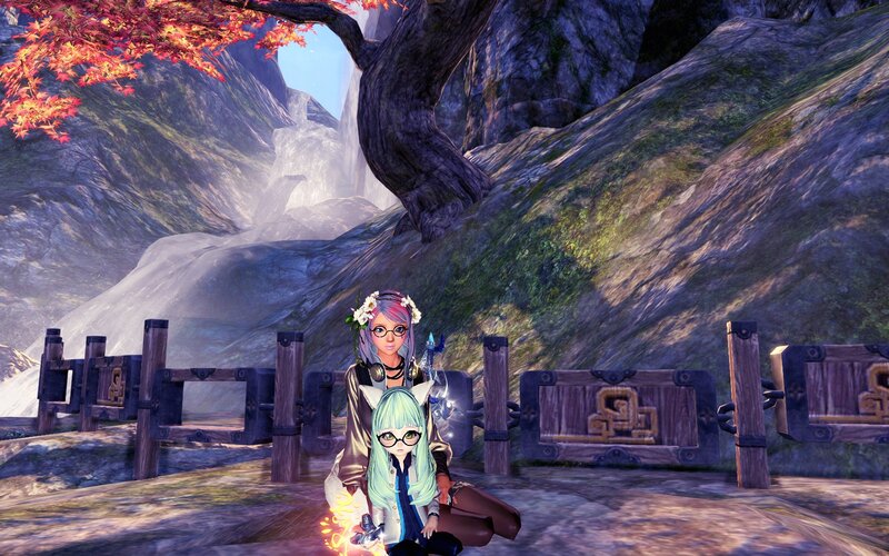 Two Characters in a Valley