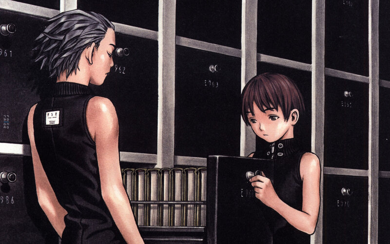 Two Characters in a Vault — Black, Dramatic