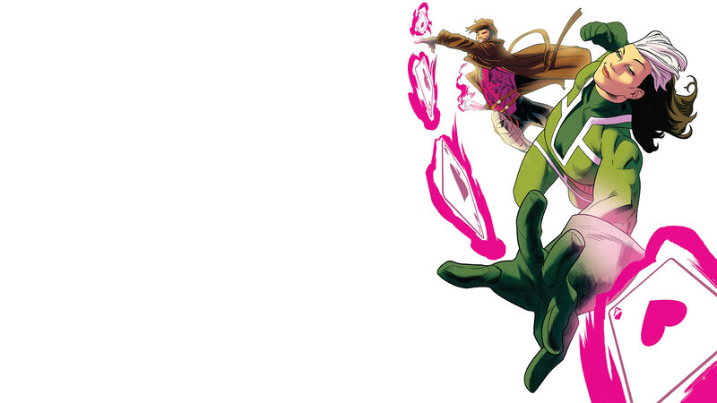 Two Characters in Action — Green