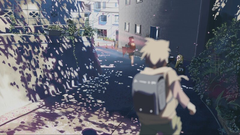 Two Characters in Alley — Blue