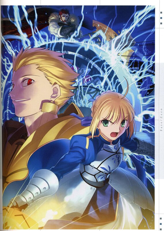 Two Characters in Armor — Blue, Dramatic, Night, Anime