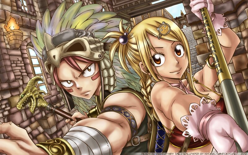Two Characters in Armor — Yellow