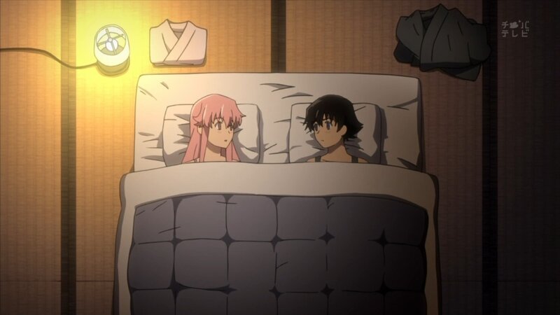 Two Characters in Bed — Yellow