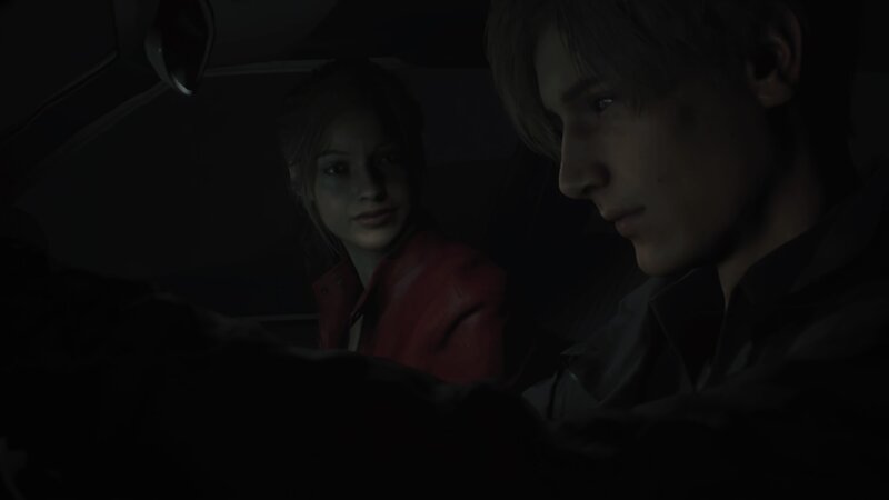 Two Characters in Car — Black