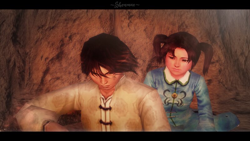 Two Characters in Cave — Brown