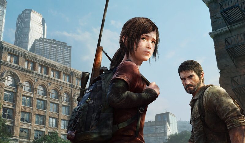 Two Characters in City — Brown, Serious
