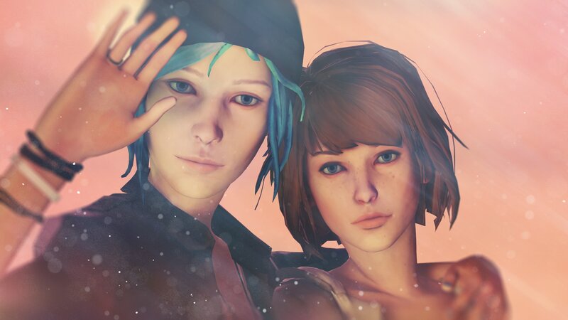 Two Characters in Close-up