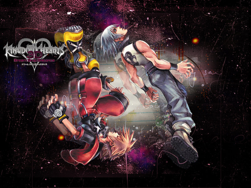 Two Characters in Combat — Black, Dramatic, Night