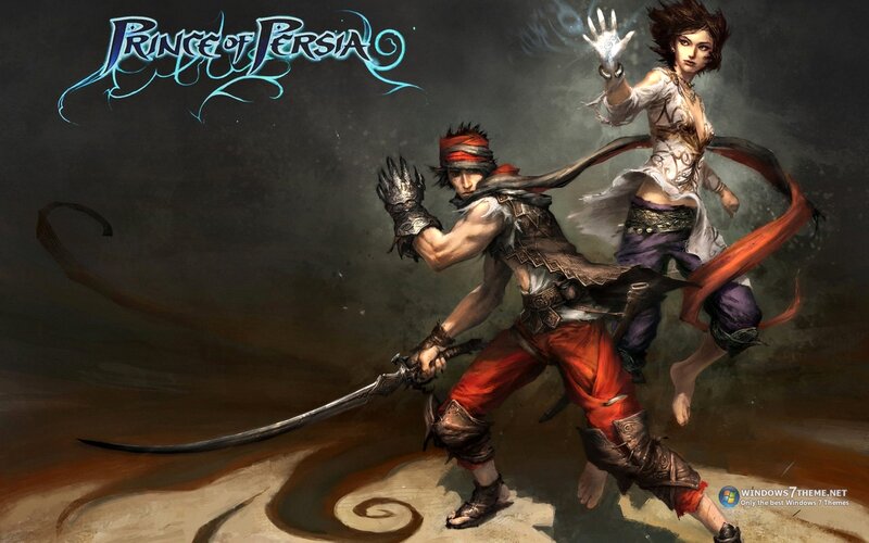 Two Characters in Combat — Brown, Dramatic