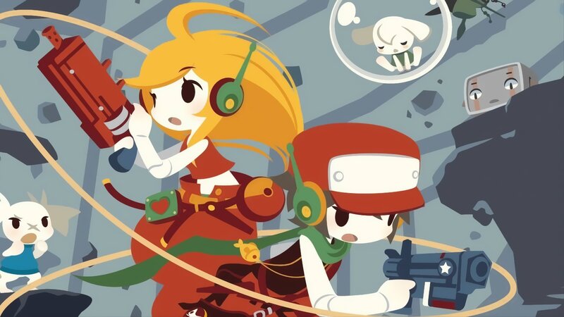 Two Characters in Combat — Red, Action-packed