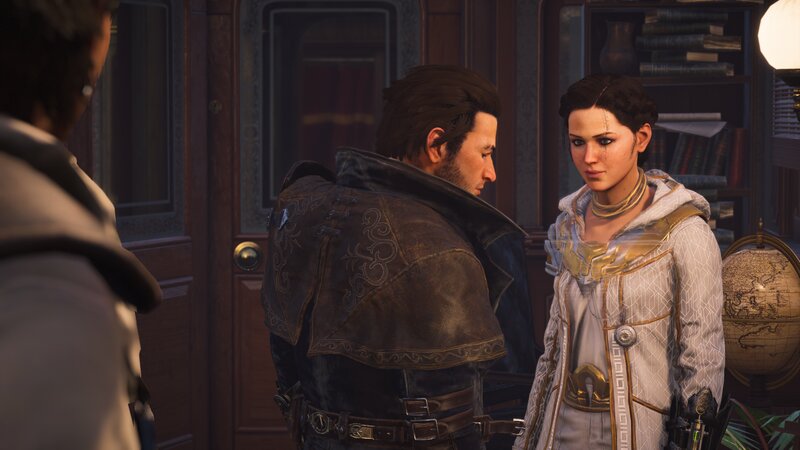 Two Characters in Conversation