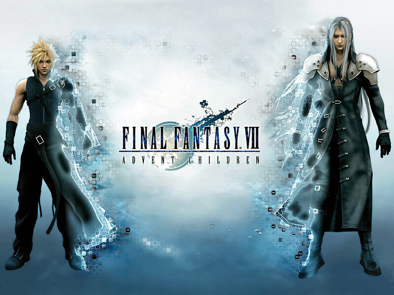 Two Characters in Dark Cloaks — Blue, Dramatic
