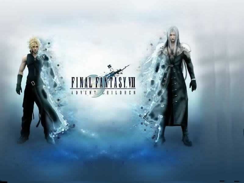 Two Characters in Dark Clothing — Blue