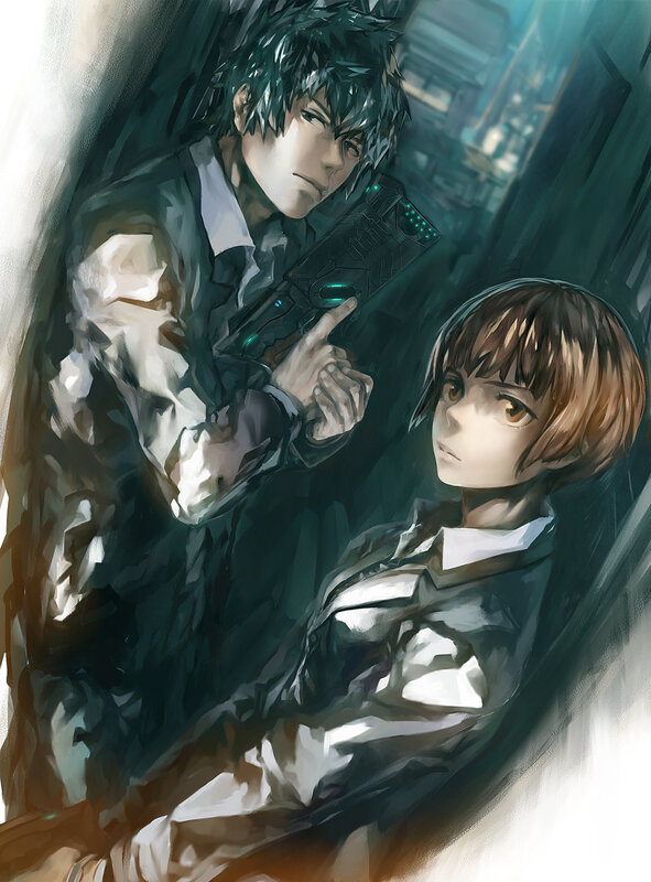 Two Characters in Dark Setting — Black, Dramatic, Night