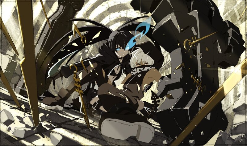 Two Characters in Debris
