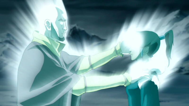 Two Characters in Energy Clash