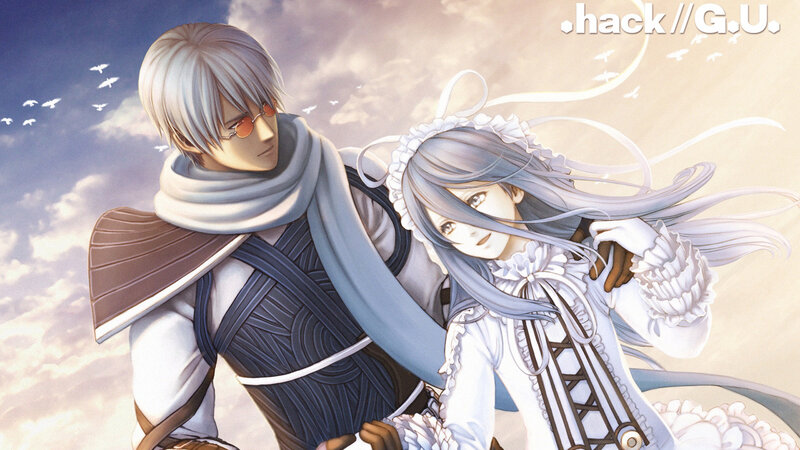 Two Characters in Fantasy Attire — White
