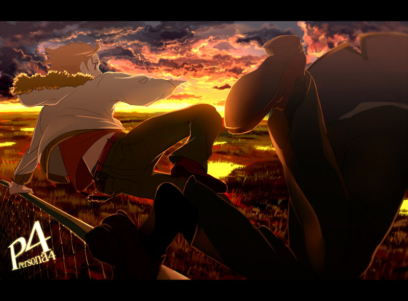 Two Characters in Field