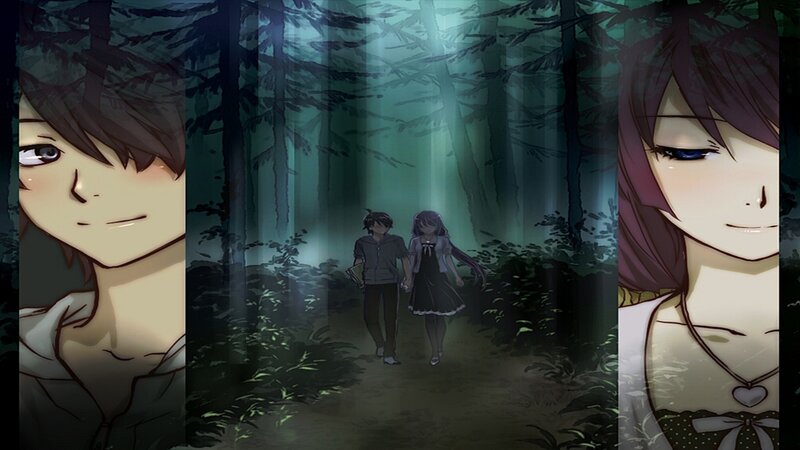Two Characters in Forest