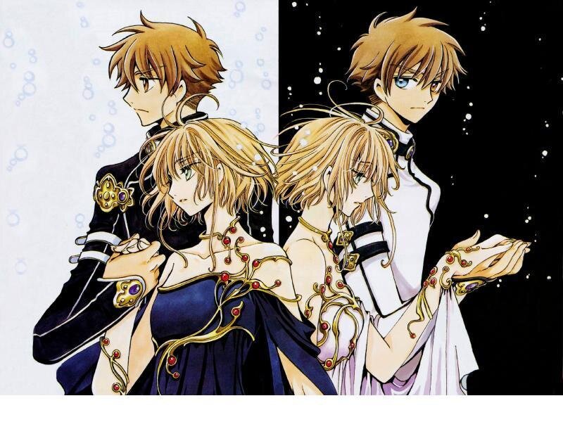 Two Characters in Formal Attire — Blue