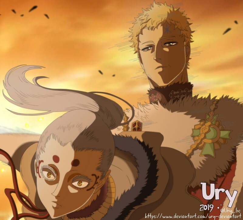 Two Characters in Fur Coats