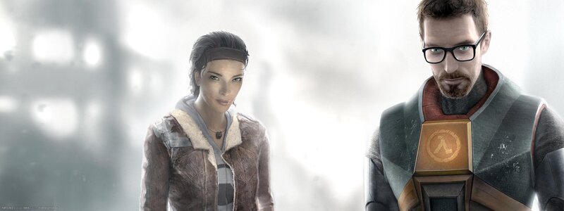 Two Characters in Futuristic Gear
