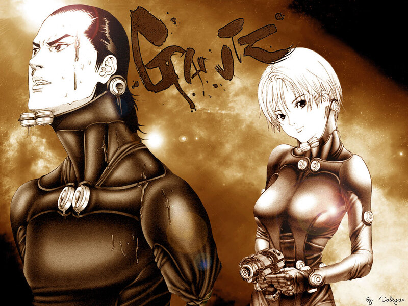 Two Characters in Futuristic Suits — Brown